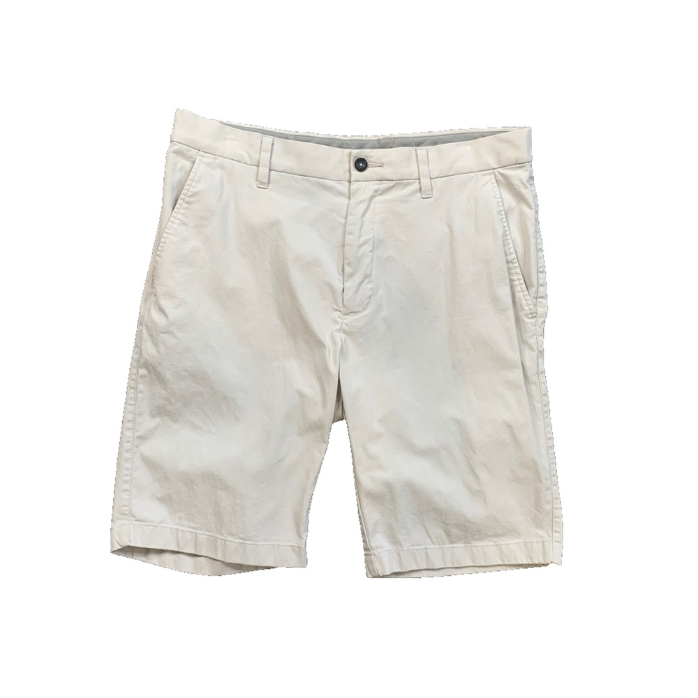 Cole‎ Haan Shorts Mens 32 Silver Cotton Blend Stretch Performance Golf Chino